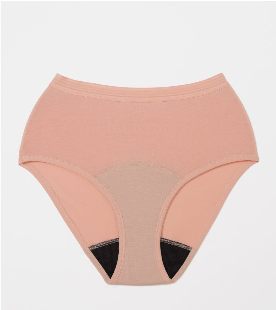 High-Waist - Organic cotton - Coral