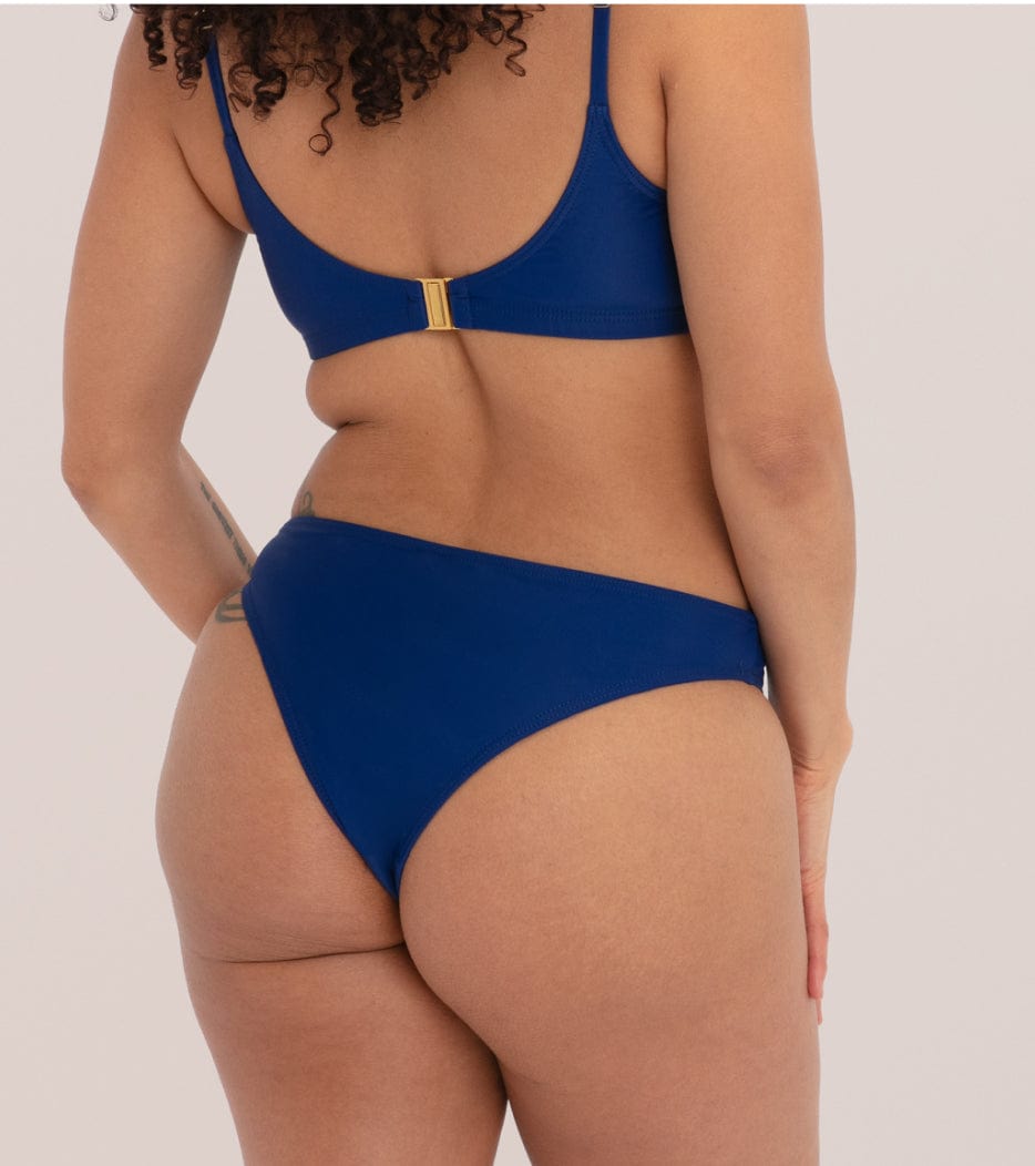 Period swimwear - Brazilian - Blue