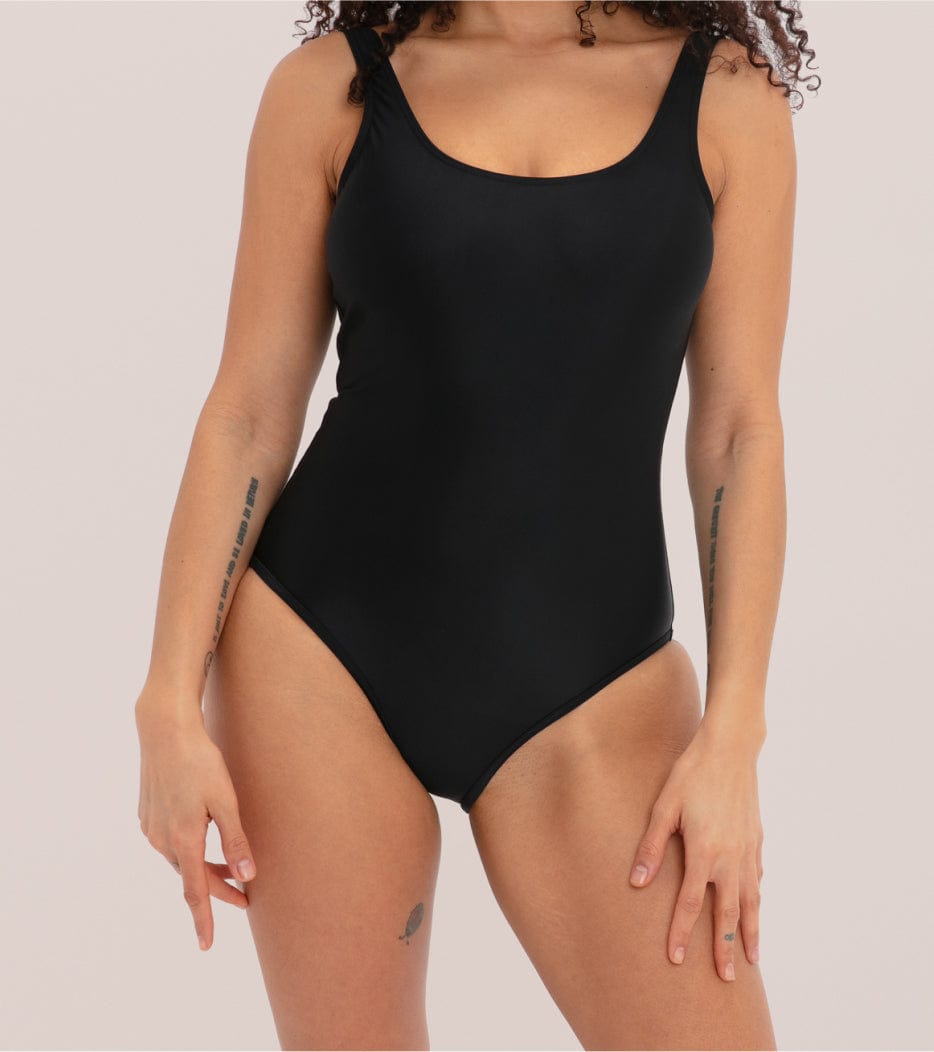 Period swimwear - One piece - Black